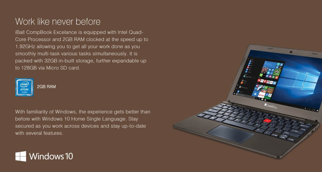 iBall CompBook Excelance-OHD