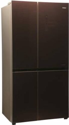 Haier 531 L Inverter Frost-Free Side-by-Side Refrigerator (HRB-550CG, Chocolate, Convertible)