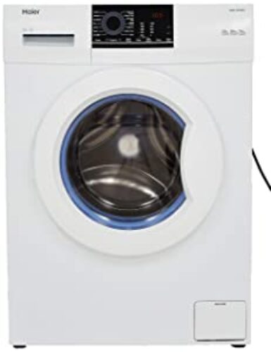 Haier 6 kg Fully-Automatic Front Loading Washing Machine (HW60-10829NZP, White)