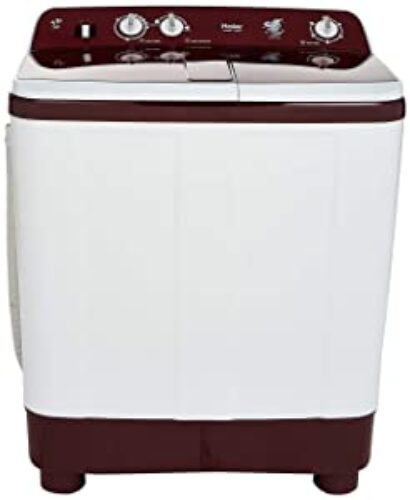 Haier 8 kg Semi-Automatic Top Loading Washing Machine (HTW80-1128BT)