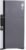 Hitachi 565 L Frost Free Double Door 3 Star Refrigerator  (Glass Grey, R-VG610PND3)