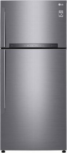 LG 547 L 3 Star Wi-Fi Inverter Frost-Free Double Door Refrigerator (GN-H702HLHQ, Shiny Steel)