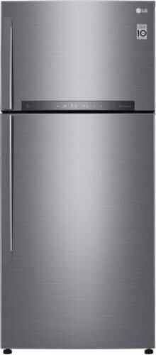 LG 547 L 3 Star Wi-Fi Inverter Frost-Free Double Door Refrigerator (GN-H702HLHQ, Shiny Steel)