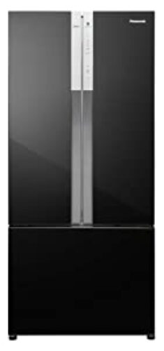 Panasonic 551 L Inverter Frost-Free Multi-Door Refrigerator (NR-CY550GKXZ, Black Glass)