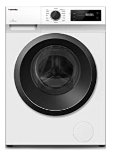 Toshiba 7 kg COLOR ALIVE, Drum Clean Technology, 15-Minute Quick Wash Fully Automatic Front Load with In-built Heater White  (TW-J80S2-IND)