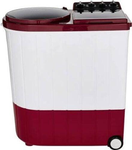 Whirlpool 9 Kg Semi-Automatic Top Loading Washing Machine (ACE XL 9,0, Coral Red, 3D Scrub Technology)